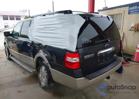 2007 Ford Expedition El Eddie Bauer из США, поврежденный, VIN 1FMFK17547LA82363